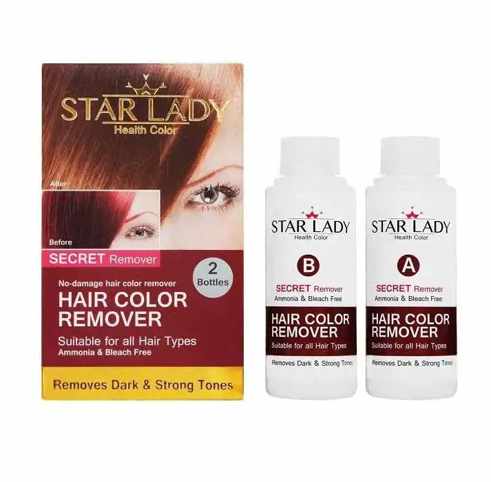 تصویر ریمور مو استار لیدی 200میل starlady ا starlady hair color remover 200ml starlady hair color remover 200ml