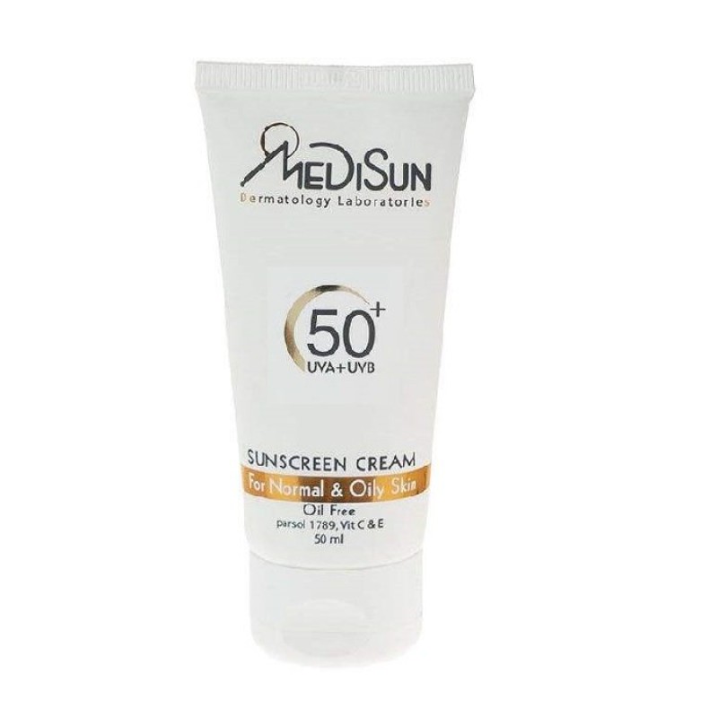 کرم ضد آفتاب مدیسان سری Normal And Oily Skin حجم 50 میلی لیتر